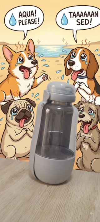Botella Agua Mascota Portátil