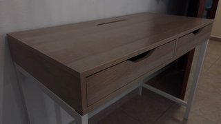 Escritorio Ikea Alex Roble Claro 100x48