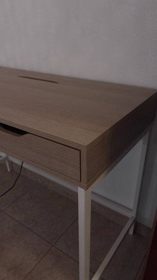 Escritorio Ikea Alex Roble Claro 100x48
