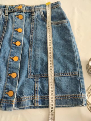 Falda vaquera Stradivarius