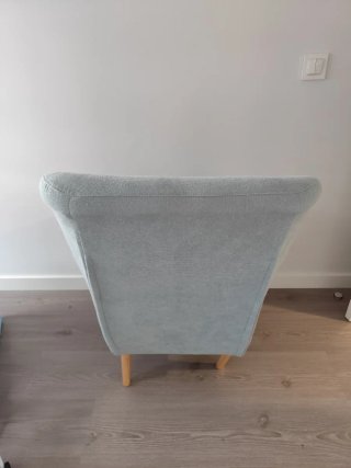 Butaca moderna verde menta