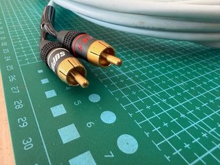 Cable Supra Y-Link RCA Coax 4m