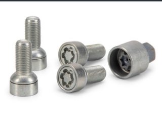 TORNILLOS ANTIRROBO VW GOLF AUDI SEAT VW T5T6 T7