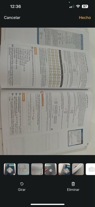 Química, 2 Bachillerato