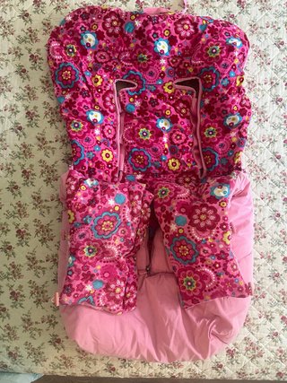Saco silla paseo universal rosa