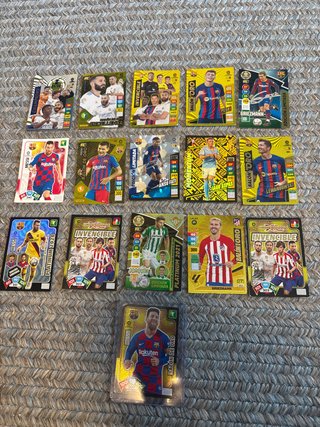Lote cromos fútbol especiales