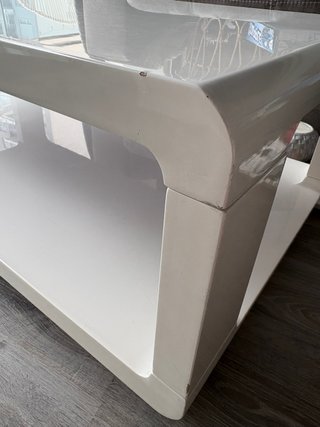 Mesa de centro moderna blanca