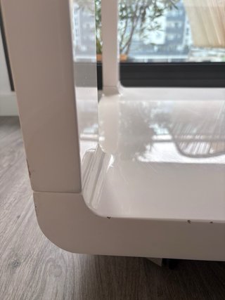 Mesa de centro moderna blanca