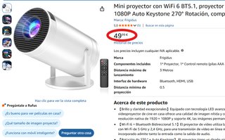 【NUEVO】PROYECTOR 4K WIFI/BLUETOOTH AUTO AJUSTABLE