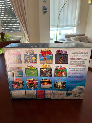 Nintendo 64 + Super Mario 64 Caja Original