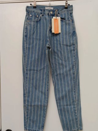 Pantalones vaqueros Pull&Bear rayas