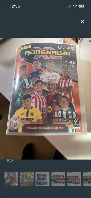 Colección Cromos Panini Adrenalyn 2025-26