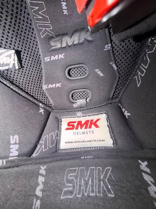 Casco Moto SMK Typhoon Negro