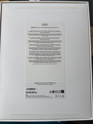 iPad Pro 12.9” 6ª Gen 256GB Gris/Plata