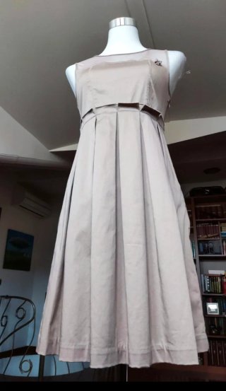 Twin Set vestito donna tortora