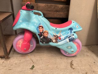 Moto de niña Frozen