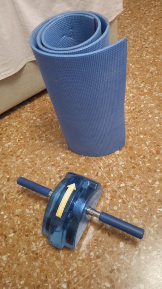 Rueda Abdominales y esterilla