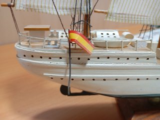 Maqueta Barco Juan Sebastián de Elcano