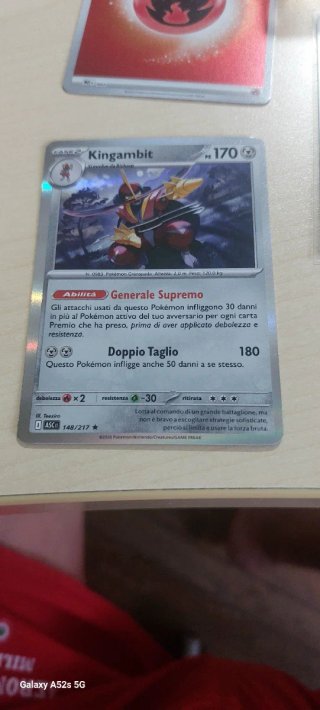 Carte Pokemon Kingambit, Mawile, Spidops 246/217