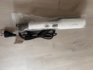 Plancha pelo, blanca, placa ancho 4.5cm, NUEVA