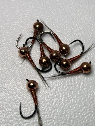 Moscas de pesca: Perdigones y ninfas