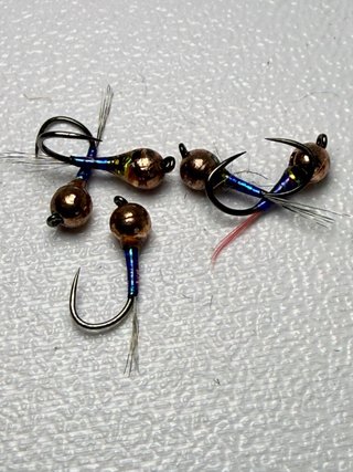Moscas de pesca: Perdigones y ninfas