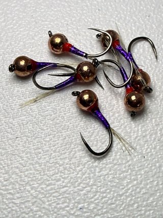 Moscas de pesca: Perdigones y ninfas