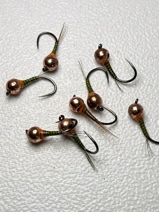 Moscas de pesca: Perdigones y ninfas
