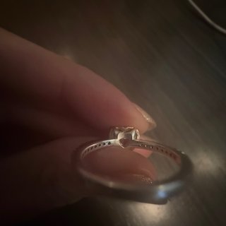 Anillo Pandora Corazón Talla 12