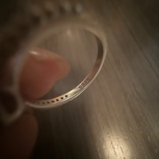 Anillo Pandora Corazón Talla 12