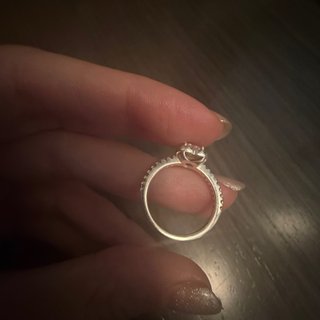 Anillo Pandora Corazón Talla 12