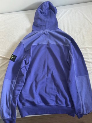 Stone Island Sudadera con Capucha Morada Talla S