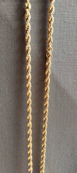 Collar Caballo Herradura Dorado