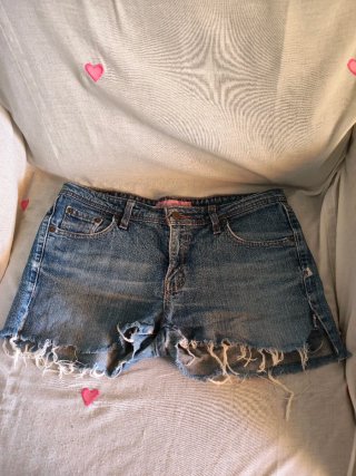 Shorts Levis 518 superlow straight algodón 11 M