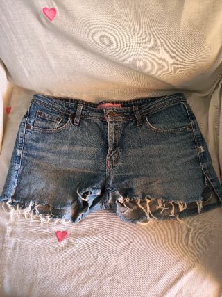 Shorts Levis 518 superlow straight algodón 11 M