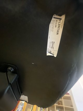Silla de oficina negra