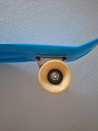 Skate plástico azul junior