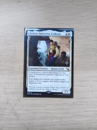 Carta Magic Delney, Streetwise Lookout Promo