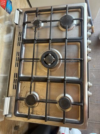 Cocina y Horno Whirlpool 5 fuegos