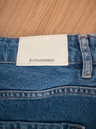 Falda vaquera larga Stradivarius