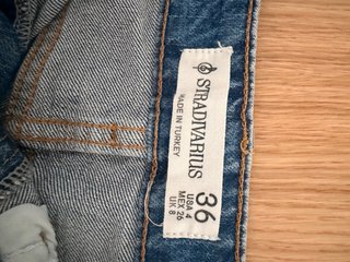 Falda vaquera larga Stradivarius