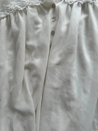 Lote 2 vestidos ibicencos encaje blanco