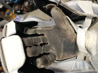 Guantes Portero Hockey Bauer y CCM SR