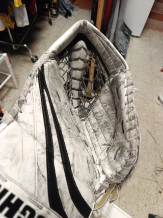 Guantes Portero Hockey Bauer y CCM SR