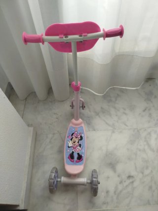 Patinete 3 Ruedas Minnie Niña