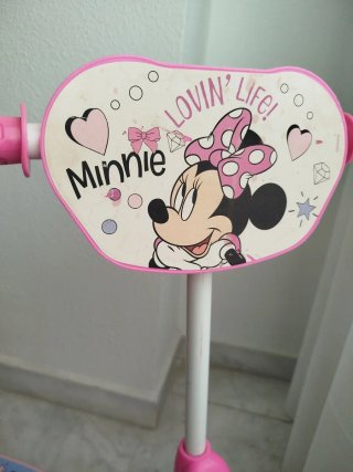 Patinete 3 Ruedas Minnie Niña