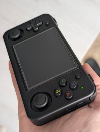 Anbernic RG35XX H - Consola Retro portátil negra