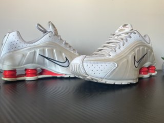 Nike Shox R4 OG Blanco Naranja Impecables