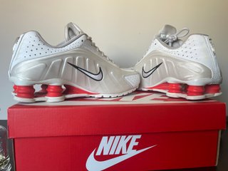 Nike Shox R4 OG Blanco Naranja Impecables