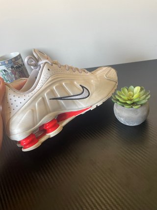 Nike Shox R4 OG Blanco Naranja Impecables